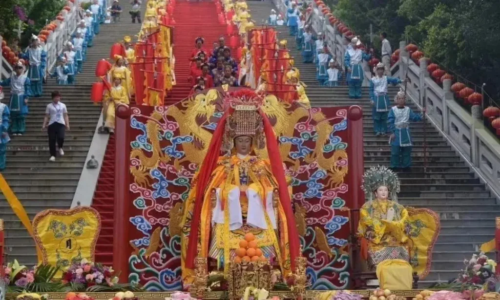 莆田妈祖祖庙的纪念活动
