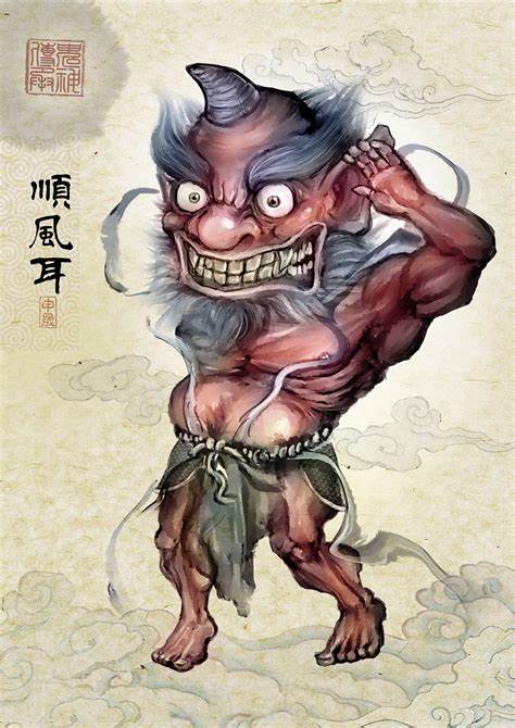 顺风耳不仅能听到远方的声音,还有传说提到他能够辨别出声音的来源。