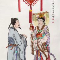 《中华妈祖六福图》