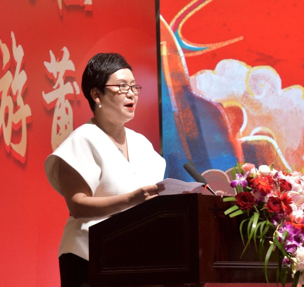 澳中企业家协会执行会长刘慧致辞